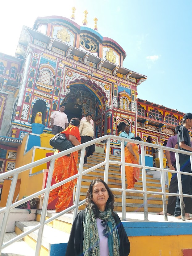 Witnessing the Colors of Nature Neha on Valley of Flowers Trek