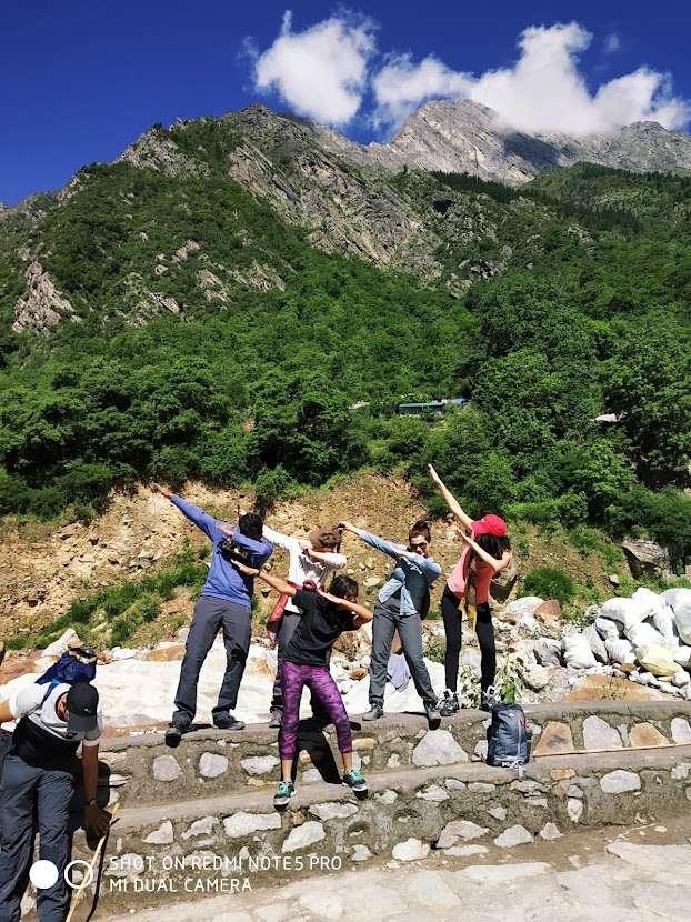 Witnessing the Colors of Nature Neha on Valley of Flowers Trek