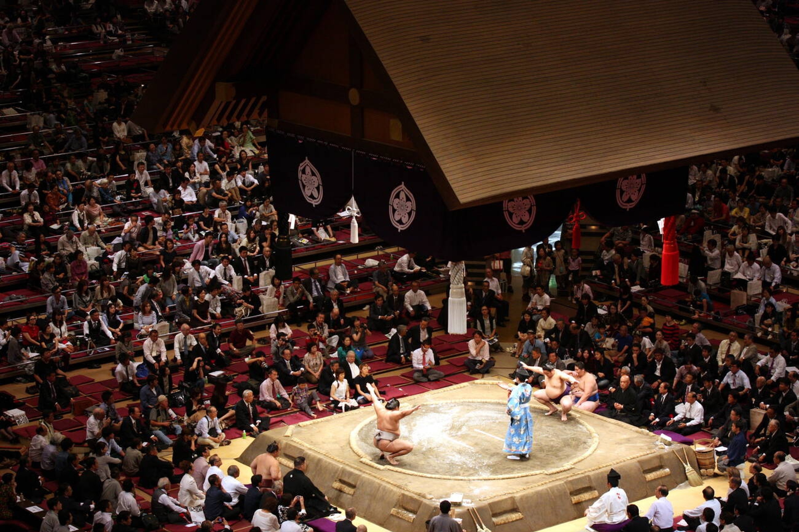Sumo wrestiling in Japan