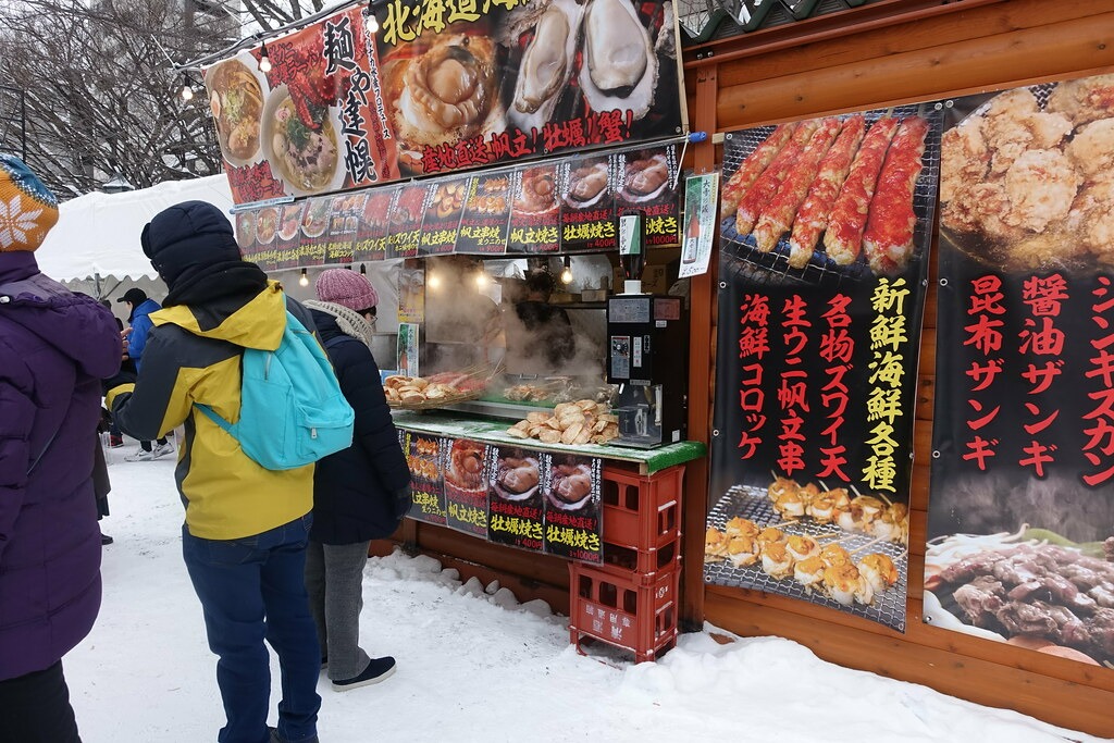 Local foods in Sapporo