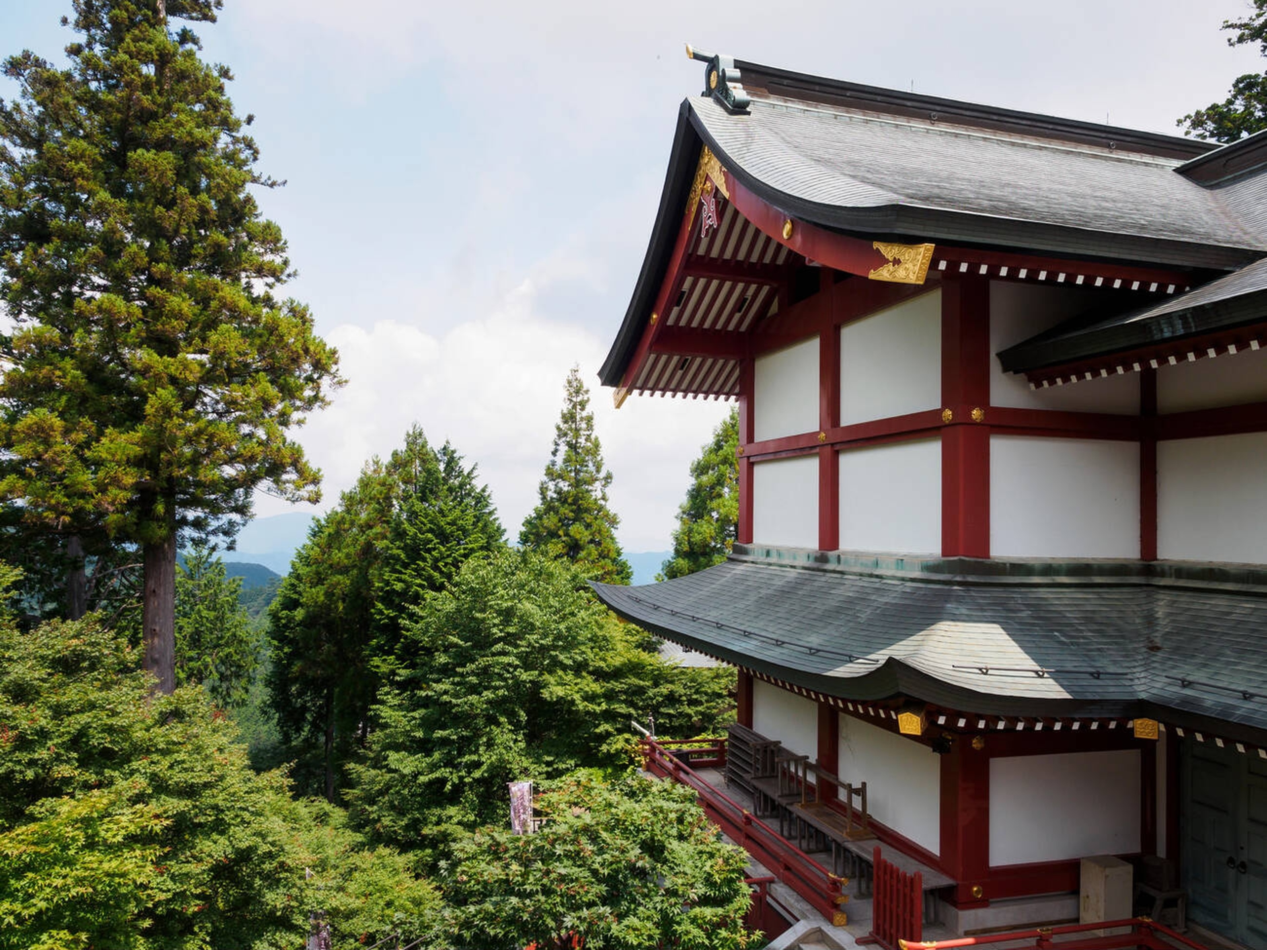 Mount Mitake and Mount Hinode