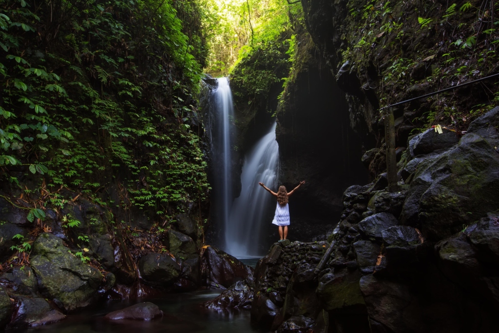 Tegenungan and Gitgit waterfalls