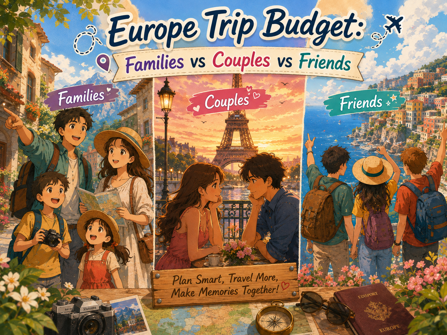 europe trip budget breakdown
