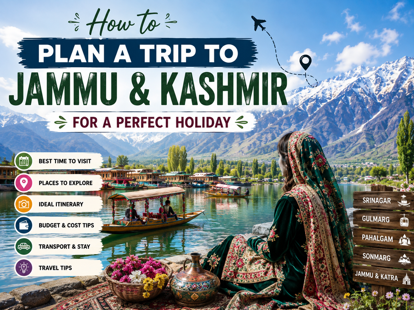 plan a trip to Jammu & Kashmir