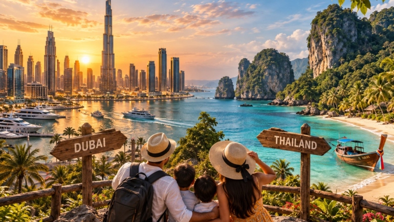 Dubai or Thailand