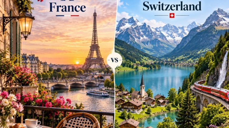 France or Switzerland