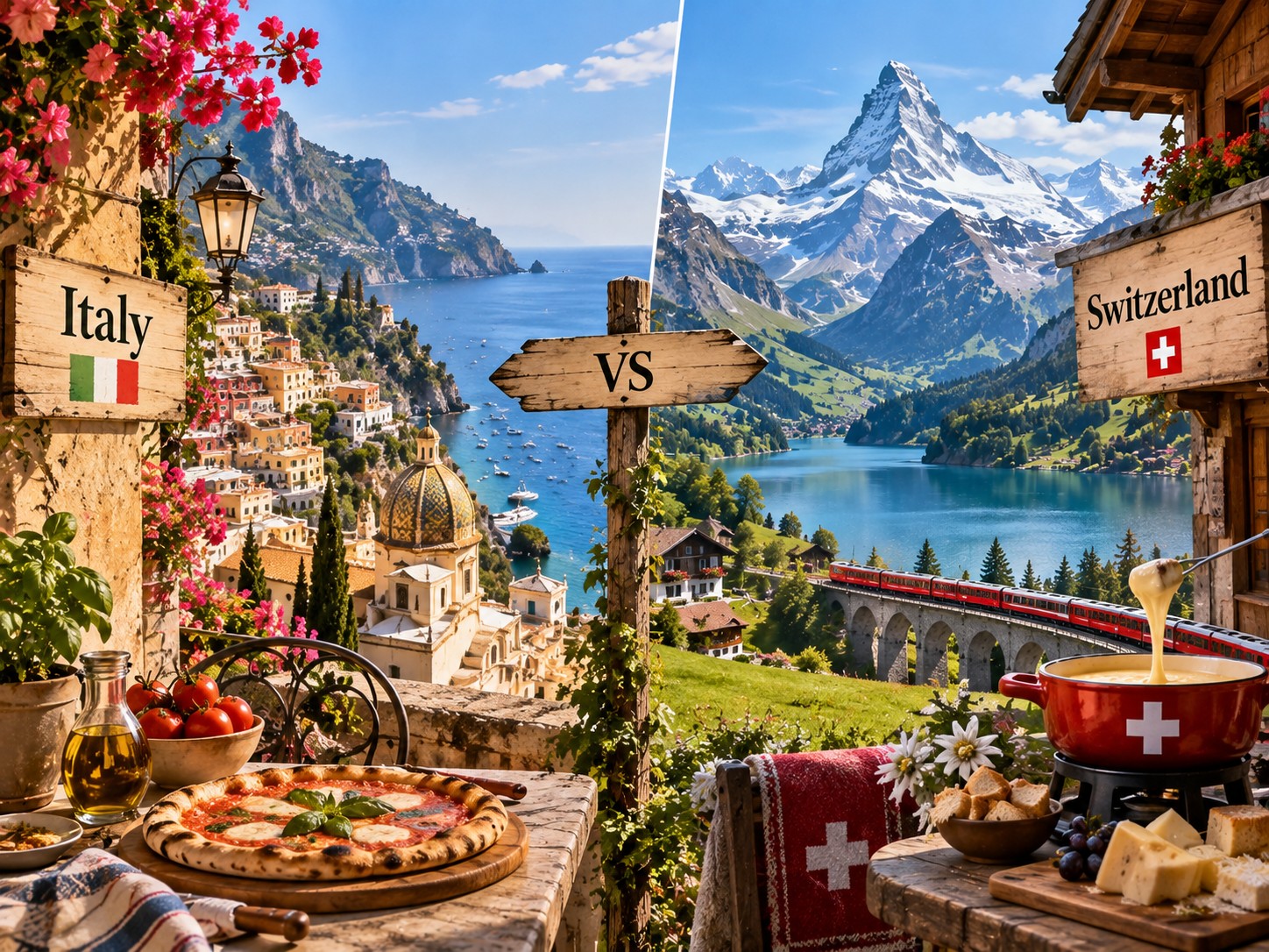 Italy or Switzerland