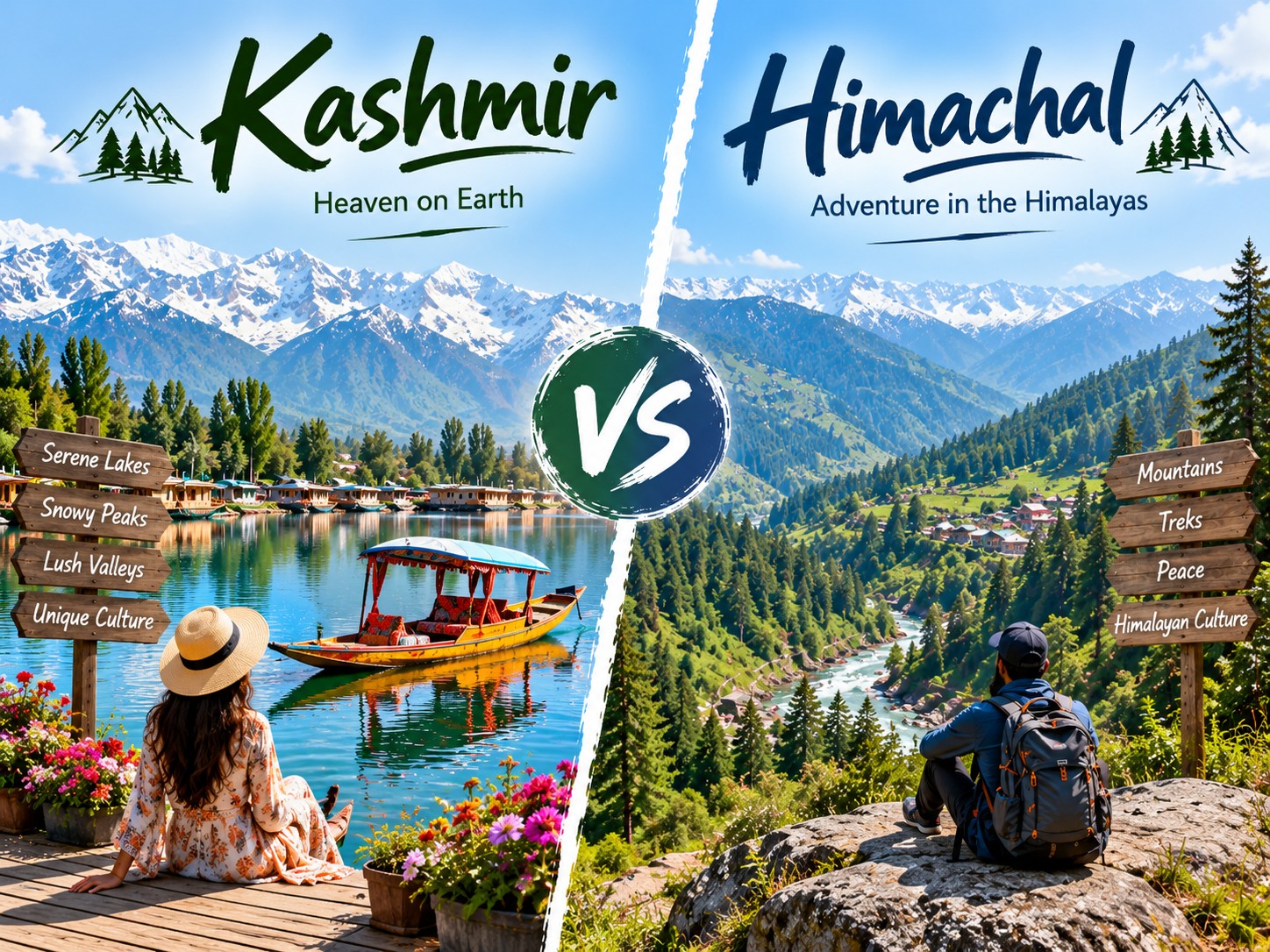 Kashmir or Himachal