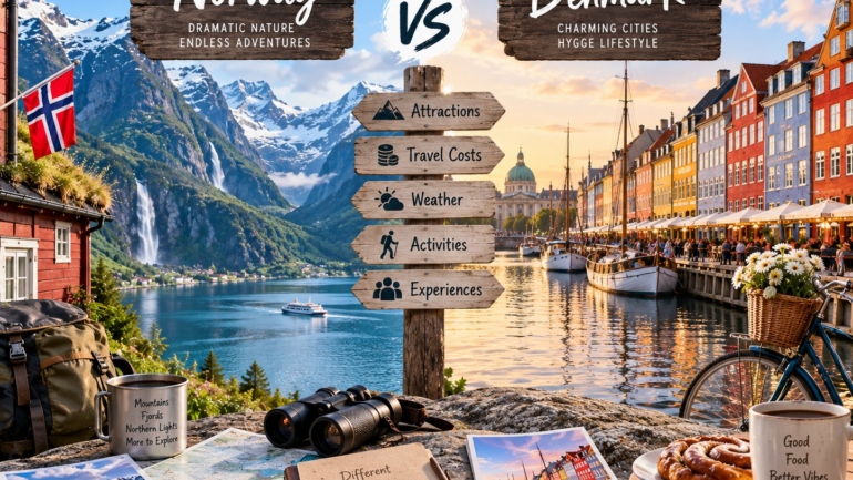 Norway or Denmark