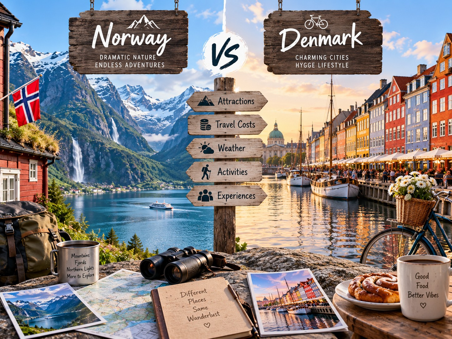 Norway or Denmark