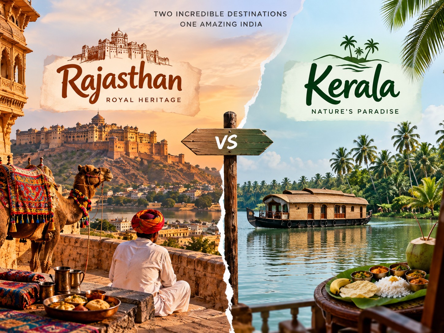 Rajasthan or Kerala