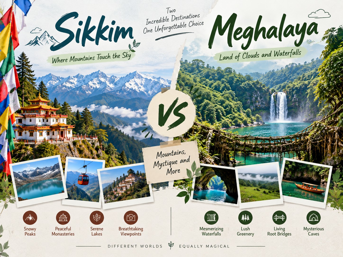 Sikkim or Meghalaya