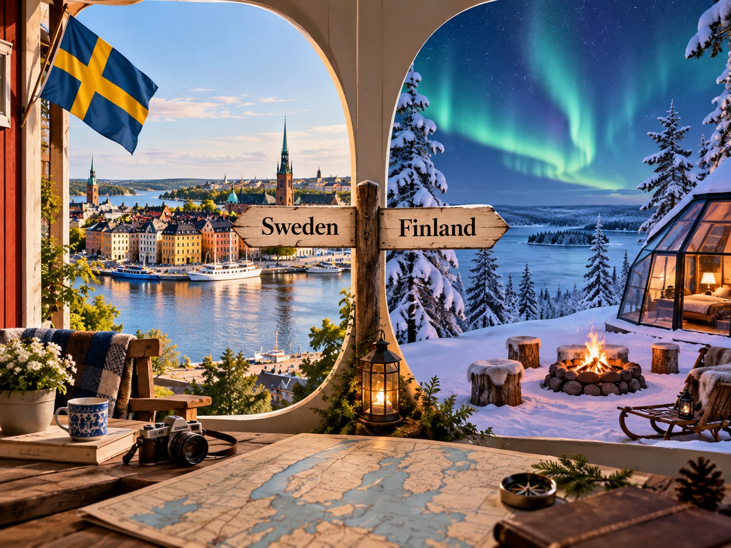 Sweden or Finland