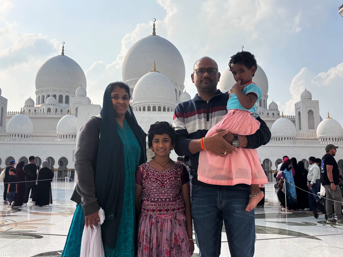 The Erothi Family’s Memorable Dubai Holiday with Thrillophilia