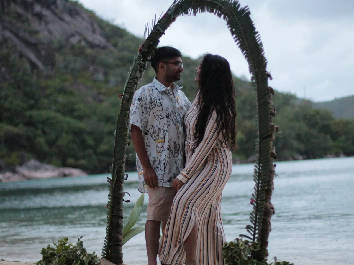 Divya and Her Husband’s Long-Awaited 2nd-Year Anniversary in Seychelles with Thrillophilia