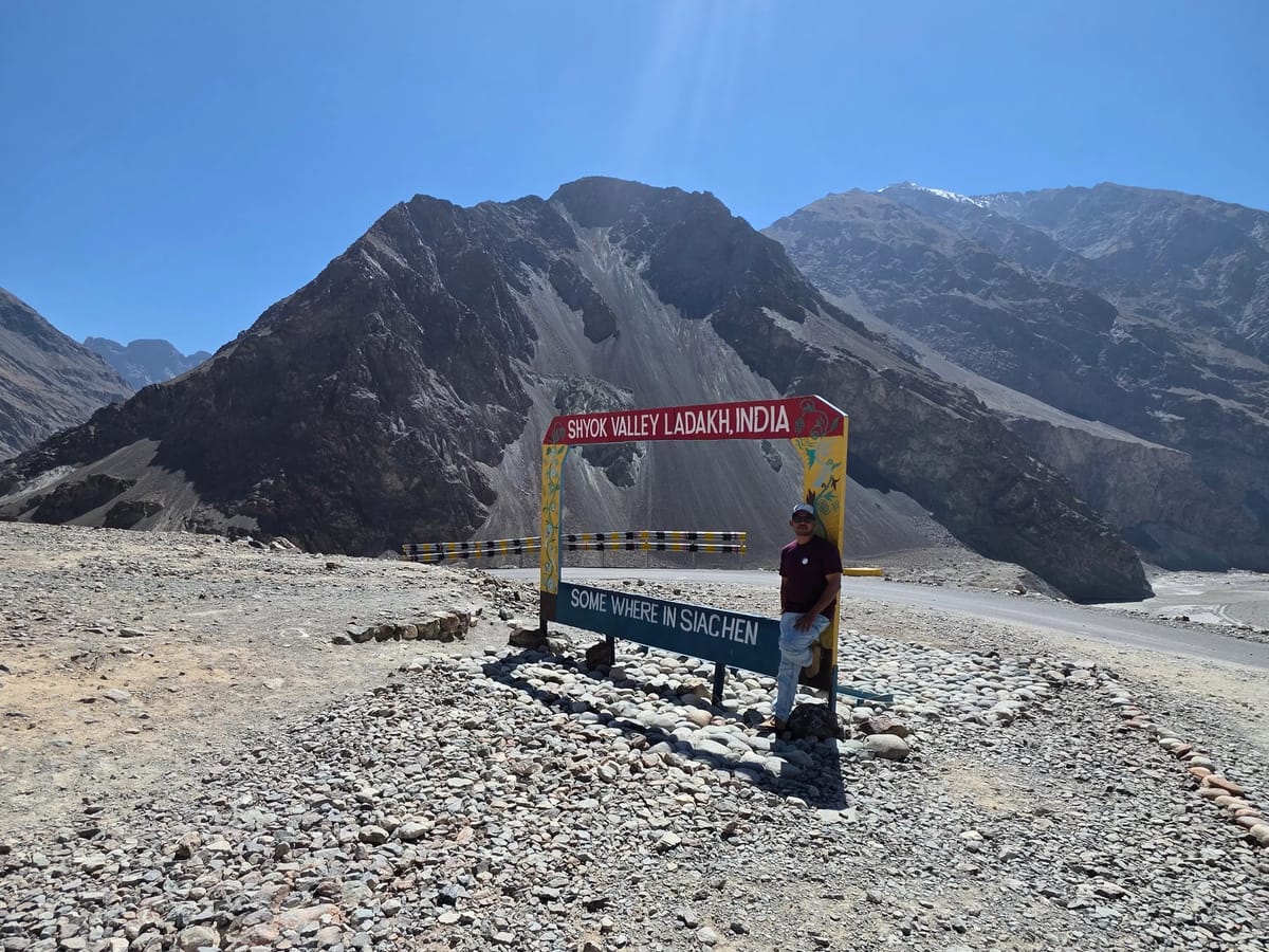 Dominic's Ladakh Trip with Thrillophilia: Through Nubra, Turtuk, and the Heart of Ladakh