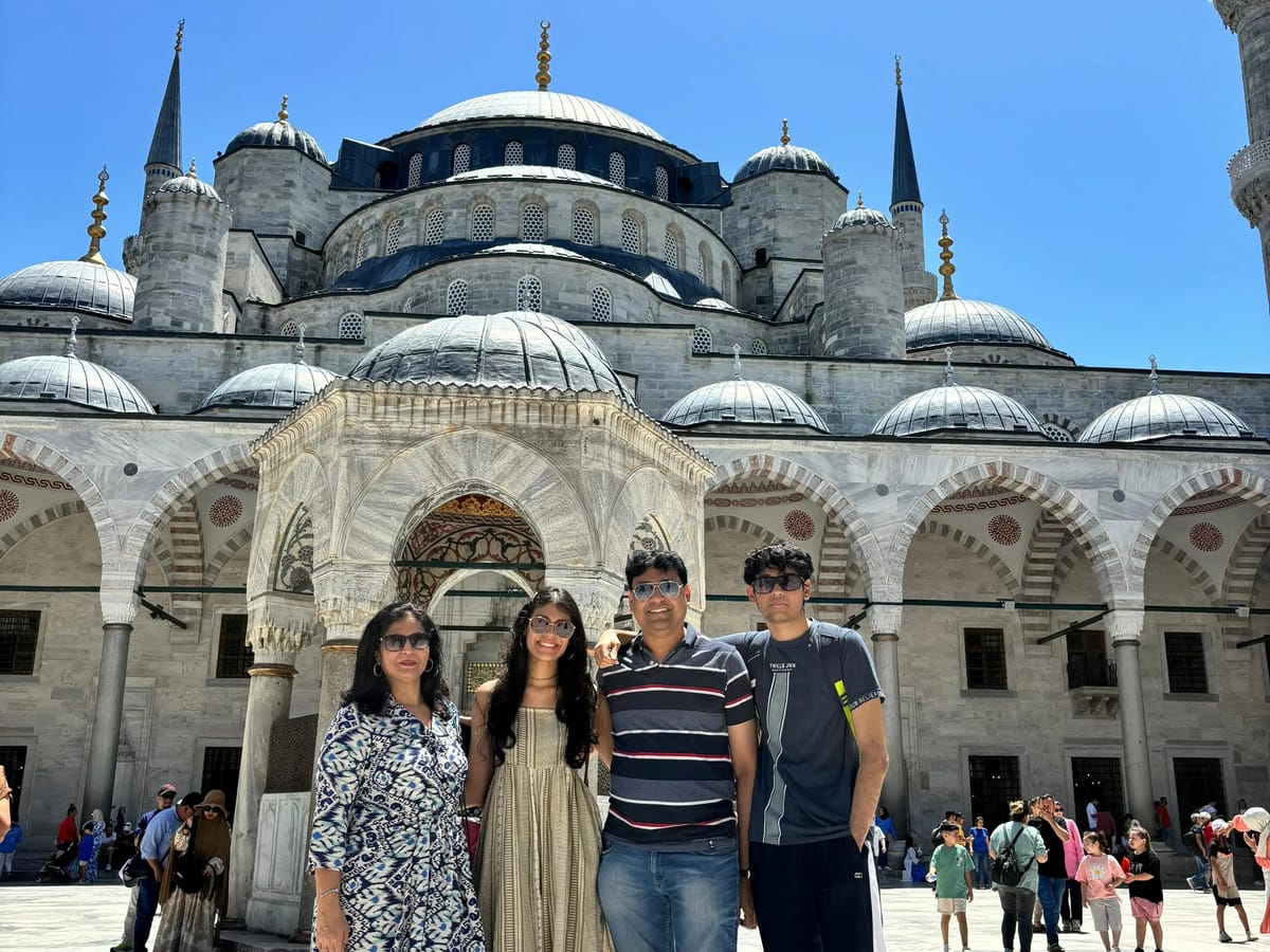 Milan Patel's Family Trip to Turkey With Thrillophilia