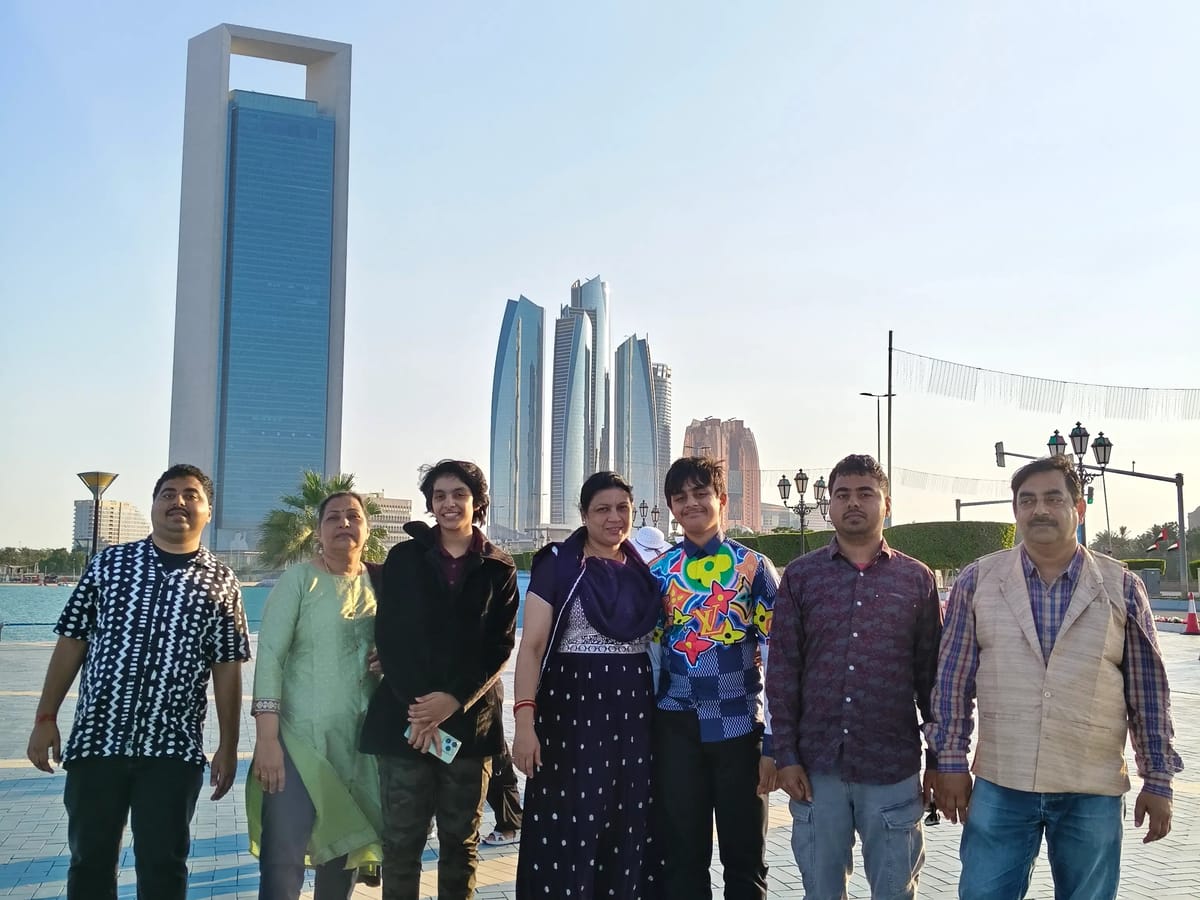 Eleven Travellers, One Smooth Journey: The Nanda Family's Dubai & Abu Dhabi Trip with Thrillophilia
