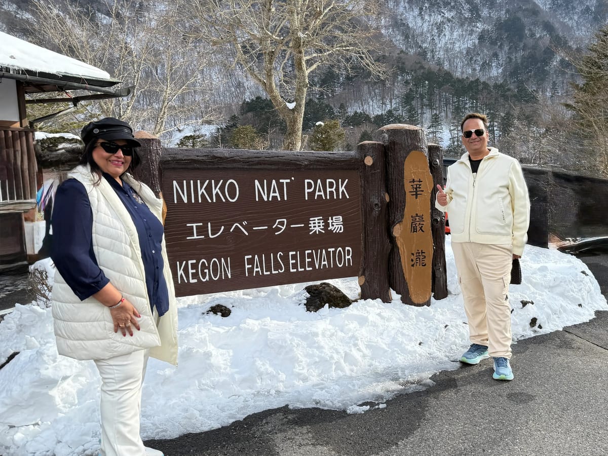 Ajaykumar & Manisha’s 10-Day Japan Journey with Thrillophilia