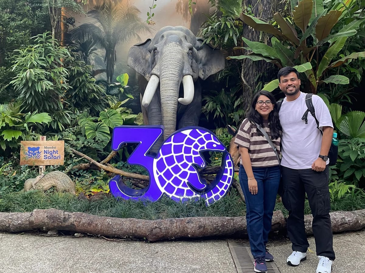 From First-Time Travellers to Confident Explorers: Vaishali and Lokesh’s Singapore & Malaysia Journey with Thrillophilia