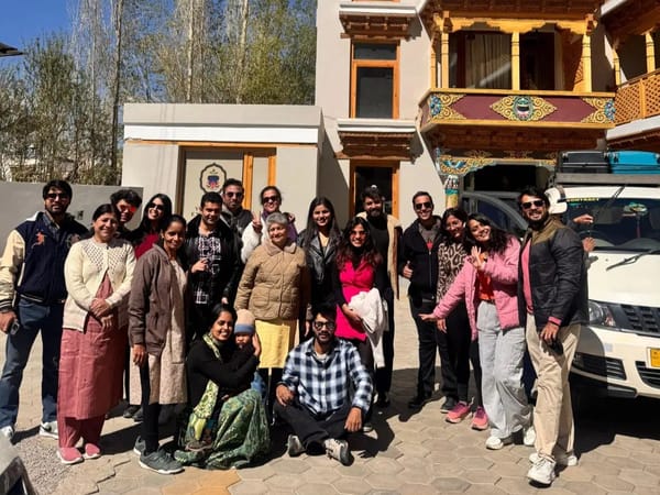 Vaishnavi and Sameer's Ladakh Group Trip with Thrillophilia