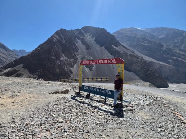 Dominic's Ladakh Trip with Thrillophilia: Through Nubra, Turtuk, and the Heart of Ladakh